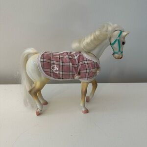 Vintage 90s Grand Champion Model Horse Stallion Empire Figure Feed N Nuzzle
